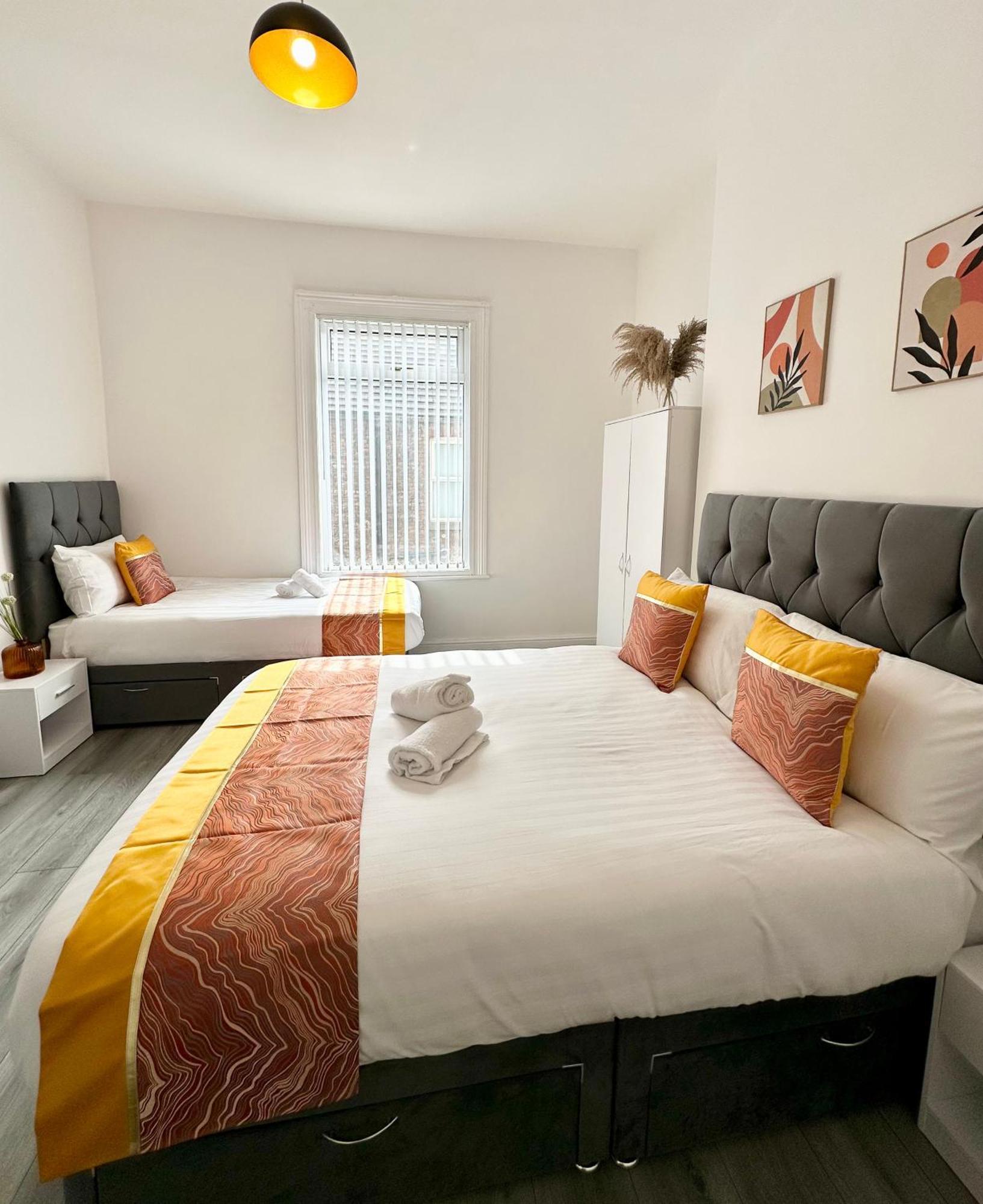 Cosy & Modern 4Bd House Near Anfield Stadium Villa Liverpool Bagian luar foto